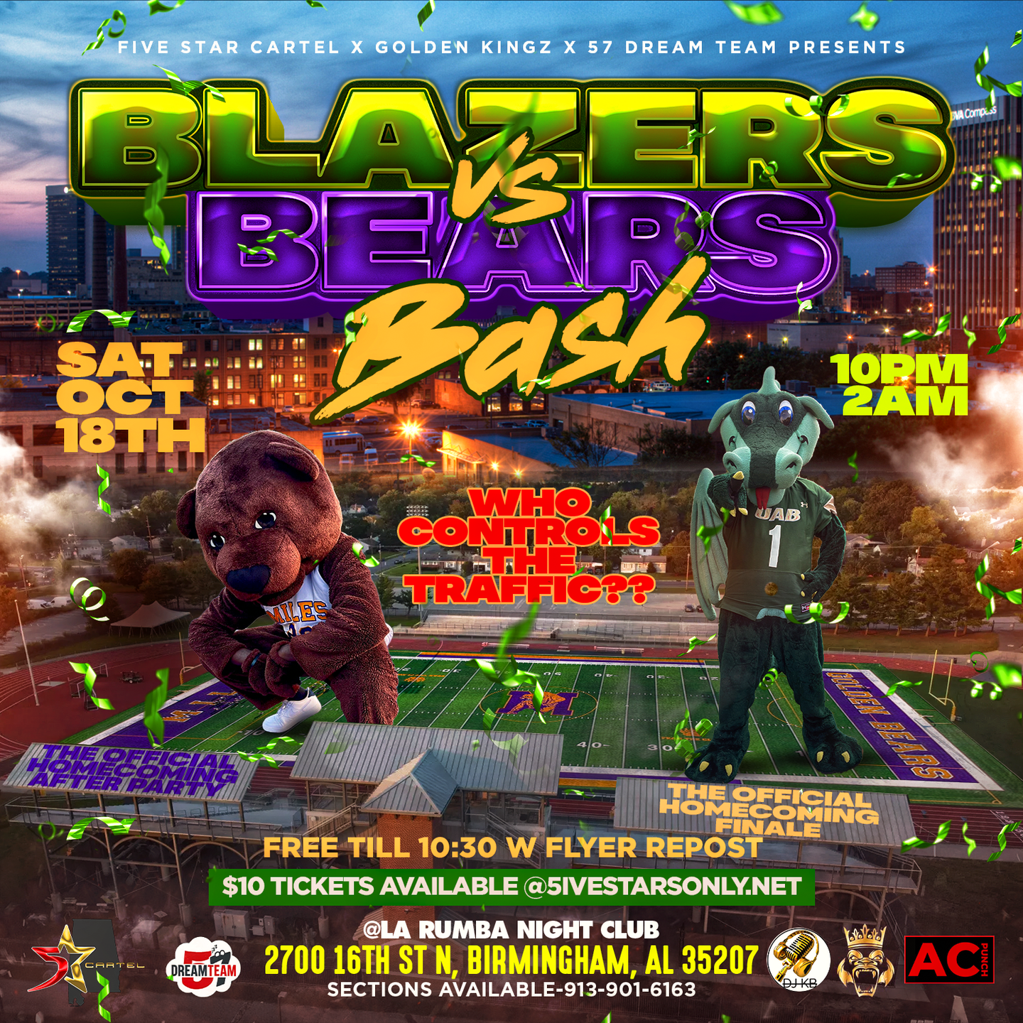 BLAZERS VS BASH